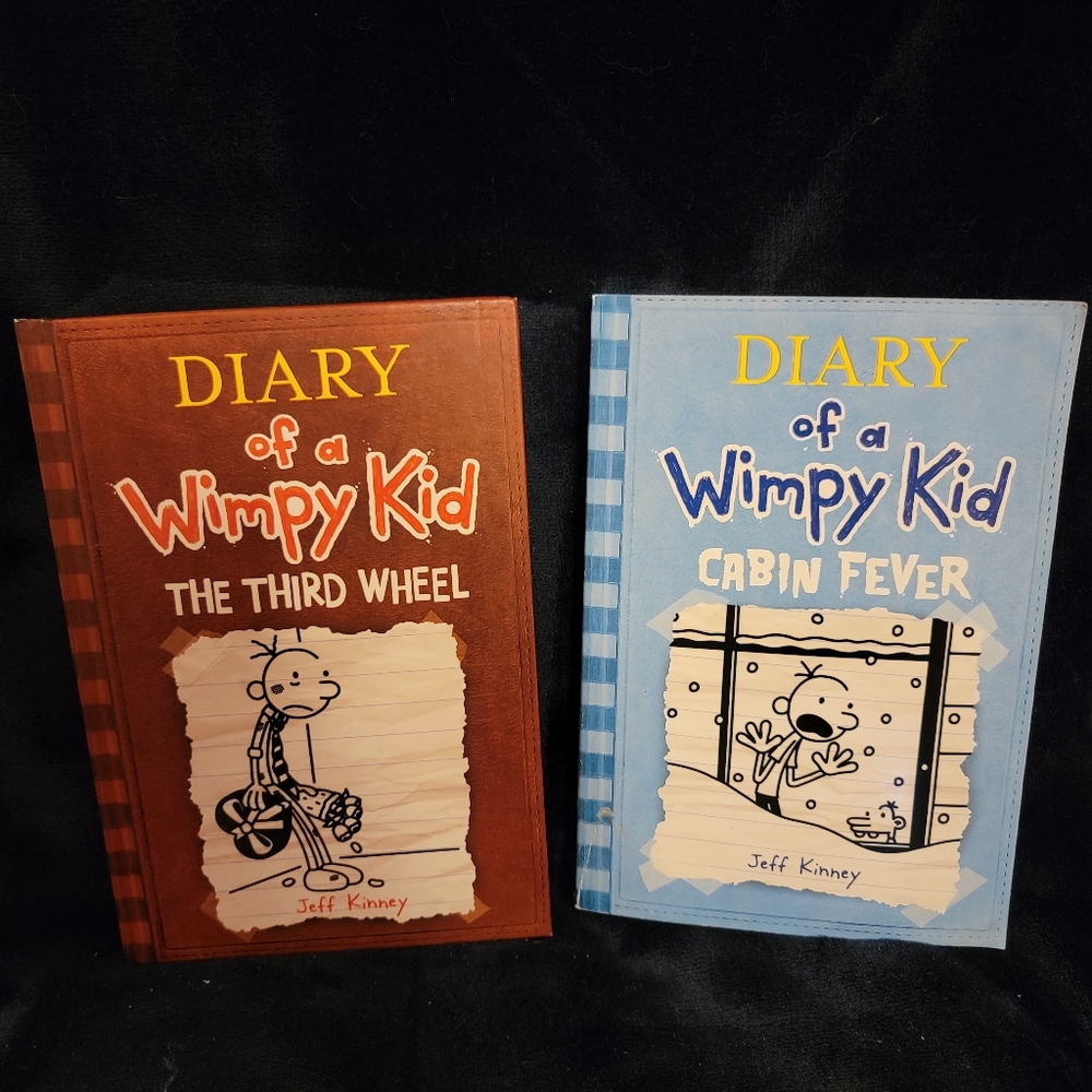 Diary of a Wimpy Kid; Cabin Fever and Diary of a Wimpy kid;The third Wheel